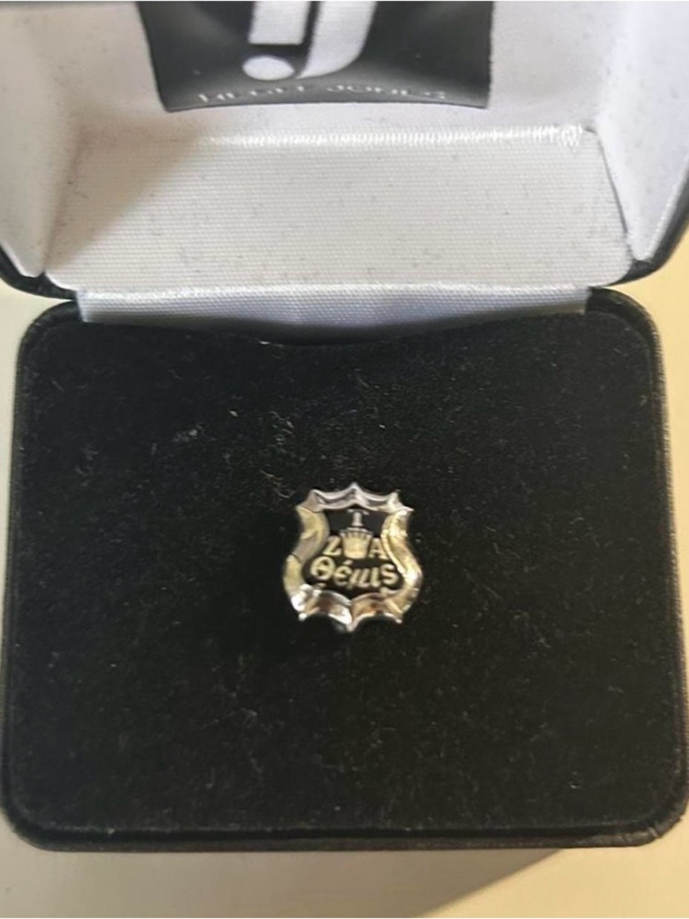 Zeta tau alpha silver badge